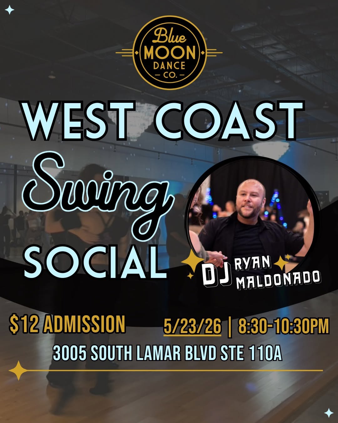 West Coast Swing Social with DJ Ryan Maldonado