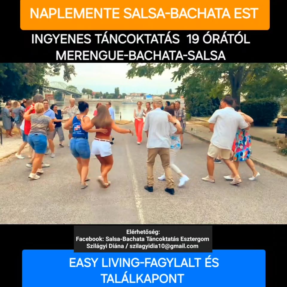 Naplemente Salsa-Bachata Est 2025. 07. 24.