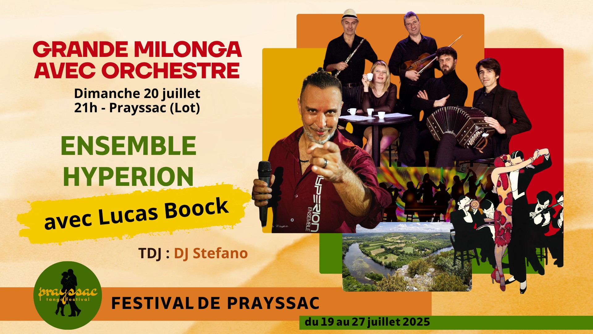 Grande milonga avec l'orchestre Hyperion