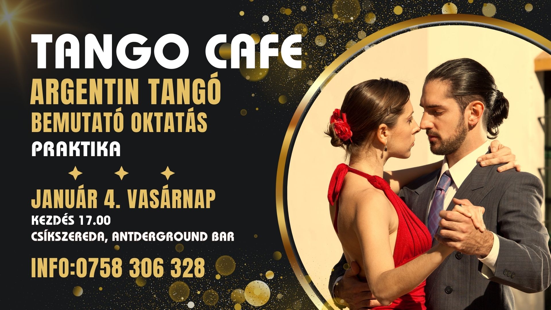 Argentin Tangó Est Bemutató Oktatással