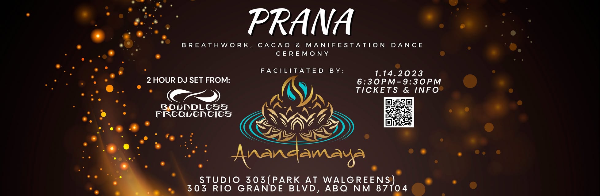 Prana (Breathwork, Cacao & Manifestation Dance Ceremony)