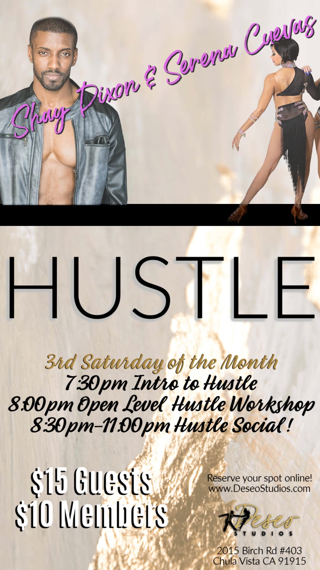 Deseo Hustle Workshop and Social