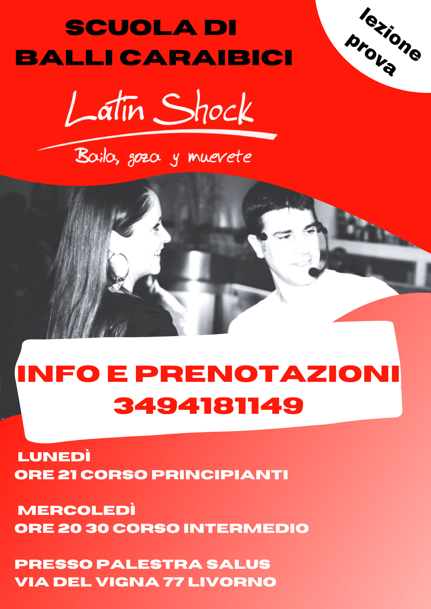 Inizio corsi Stagione 2021 22 LatinShock