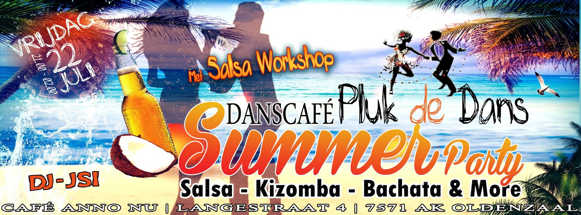 Pluk de Dans Salsa-Kizomba-Latin Danscafé Oldenzaal