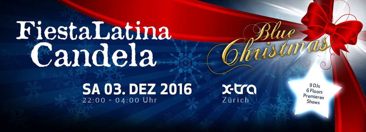 Fiesta Latina Candela Blue Christmas