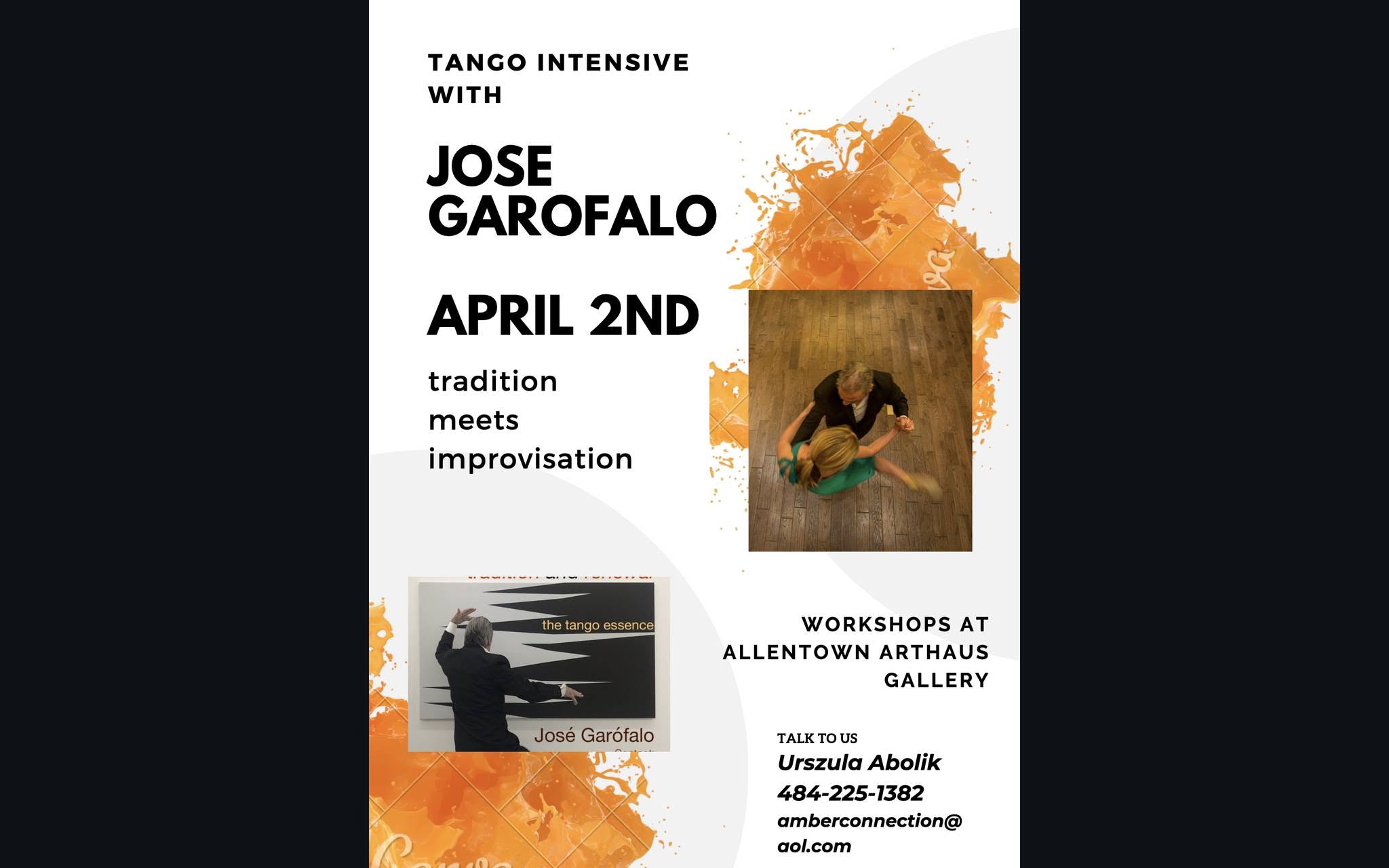Tango intensive with Jose Garofalo!