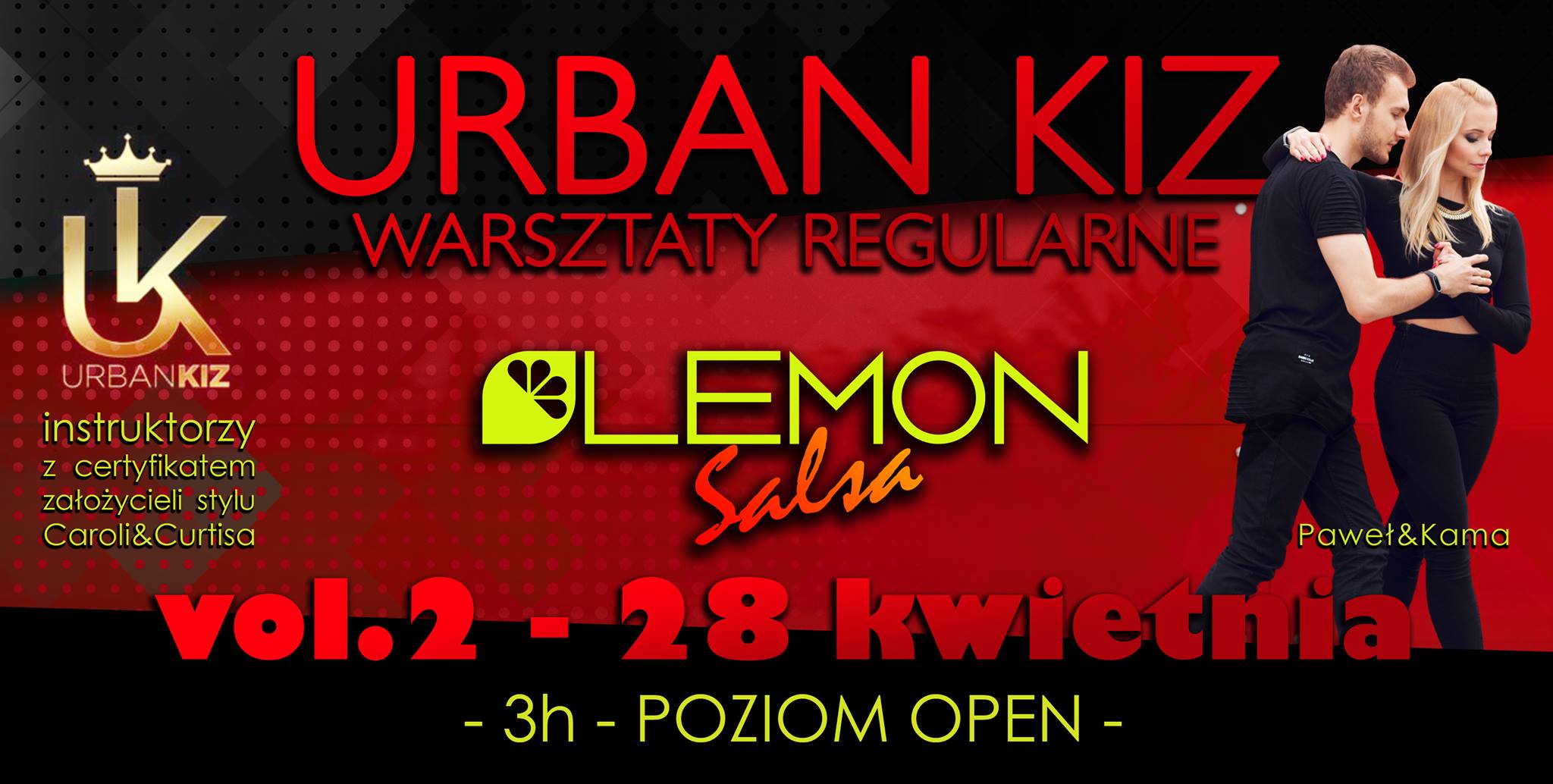 URBAN KIZ z Kamą i Pawłem w LEMON Salsa vol.2