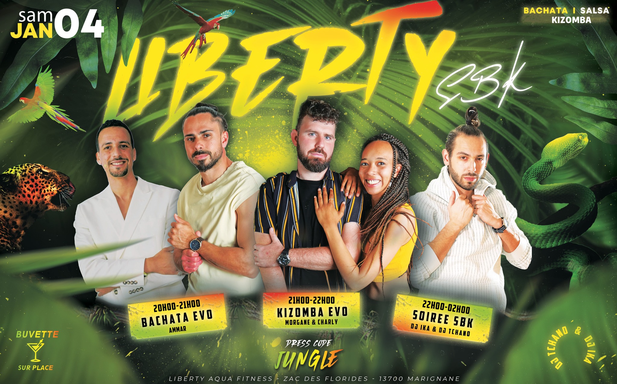 Liberty SBK édition JUNGLE 🐆
