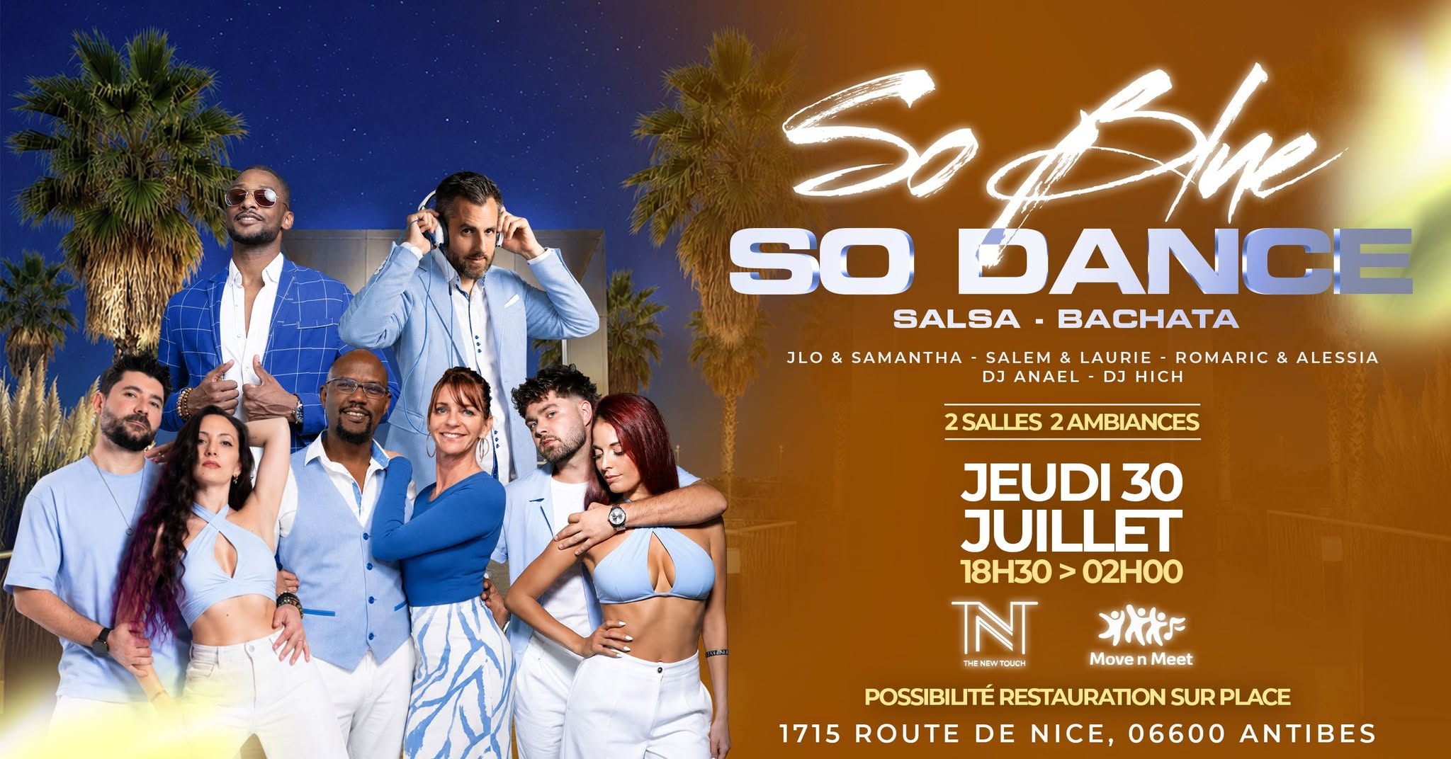 SO BLUE SO DANCE • SALSA-BACHATA