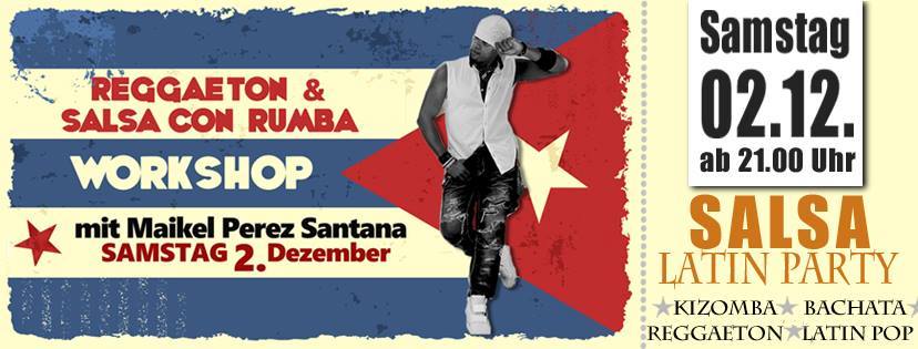 Reggaeton Salsa Con Rumba Workshop Party