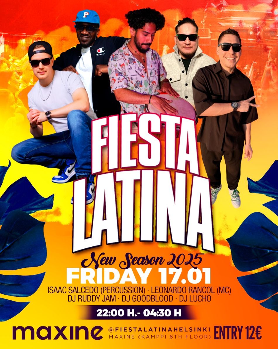 Fiesta Latina New Season 2025 at Maxine