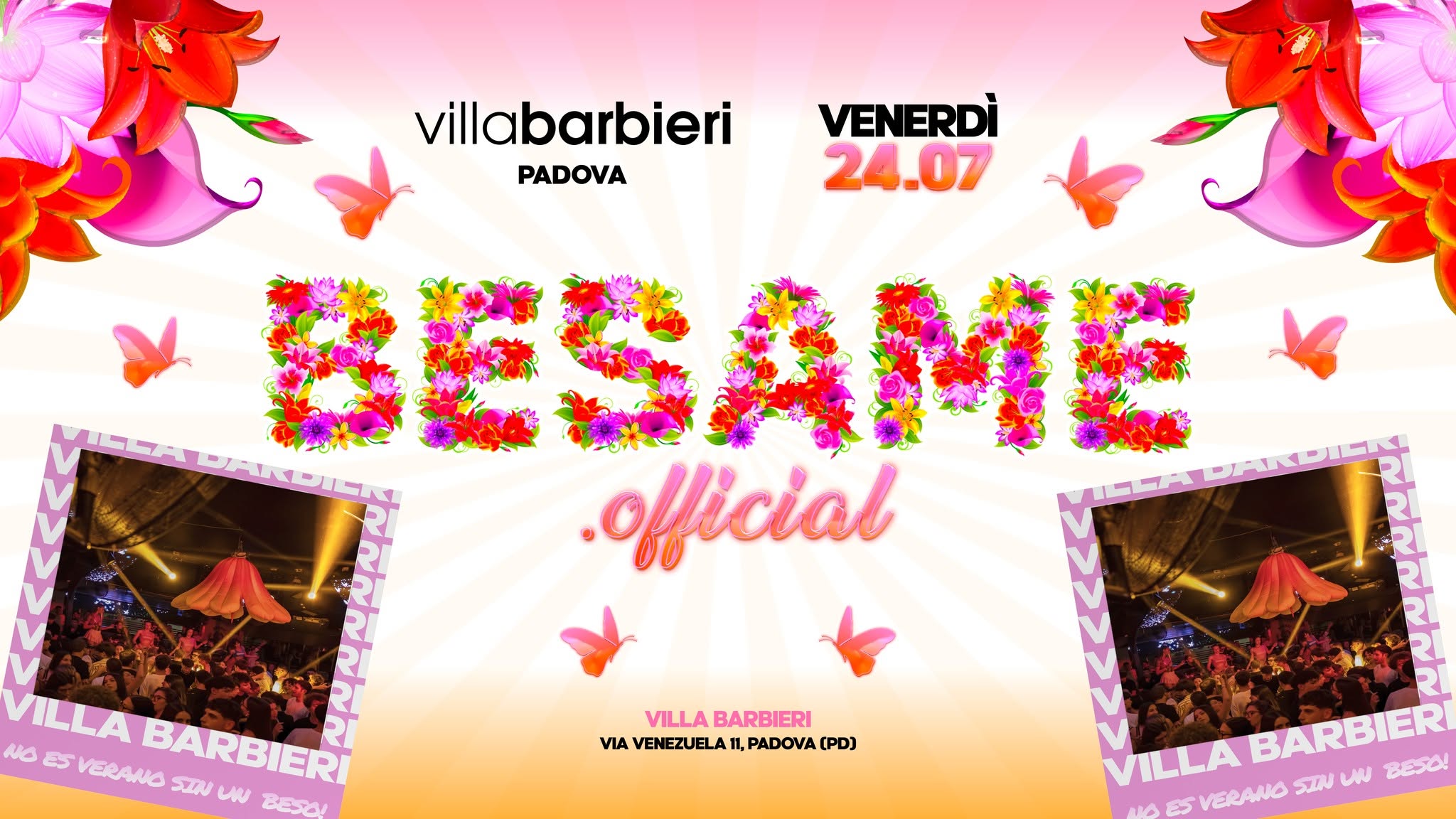 Besame @VillaBarbieri