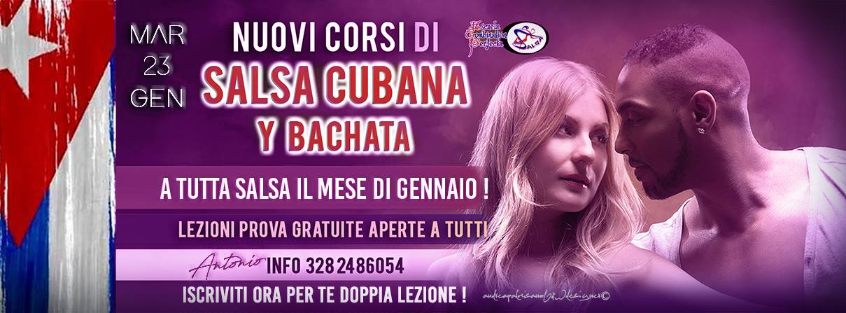 A tutta Salsa il Mese di Gennaio: Nuovi Corsi con Prova Gratuita