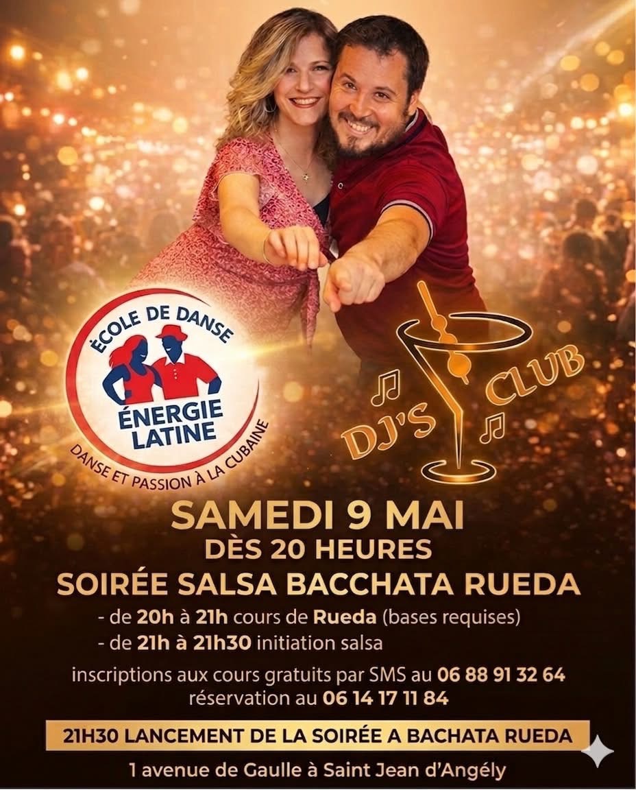 Salsa Bachata Rueda stages et soirée