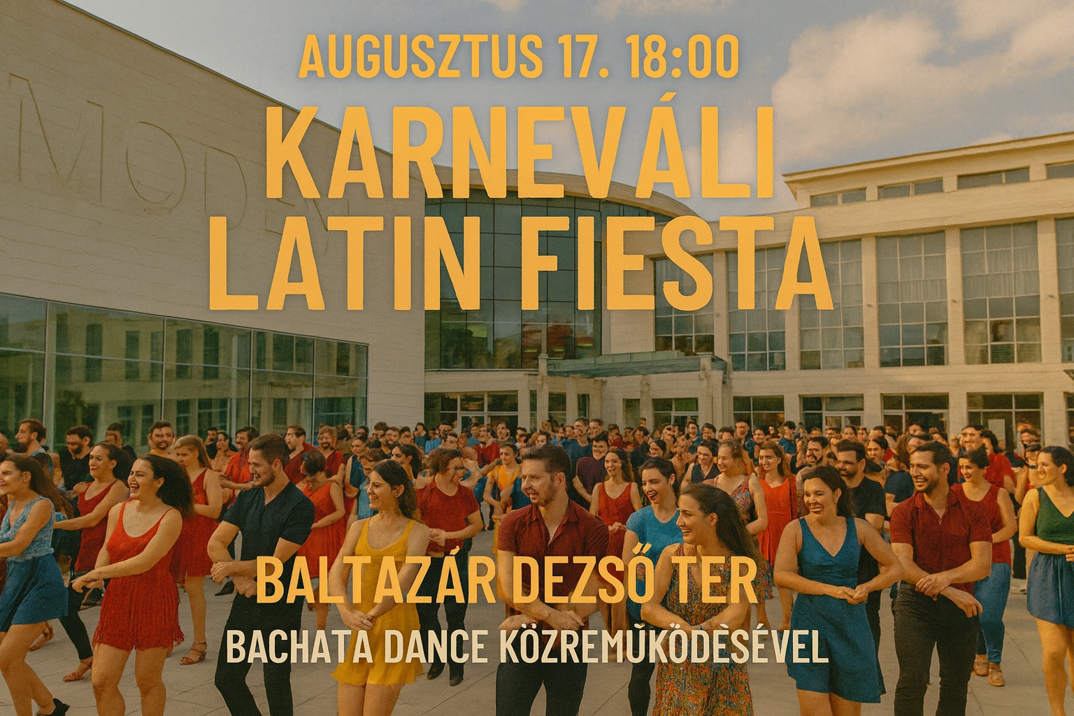 Karneváli Latin Fiesta utcabál - Salsa & Sensual Party CARNIVAL EDITION