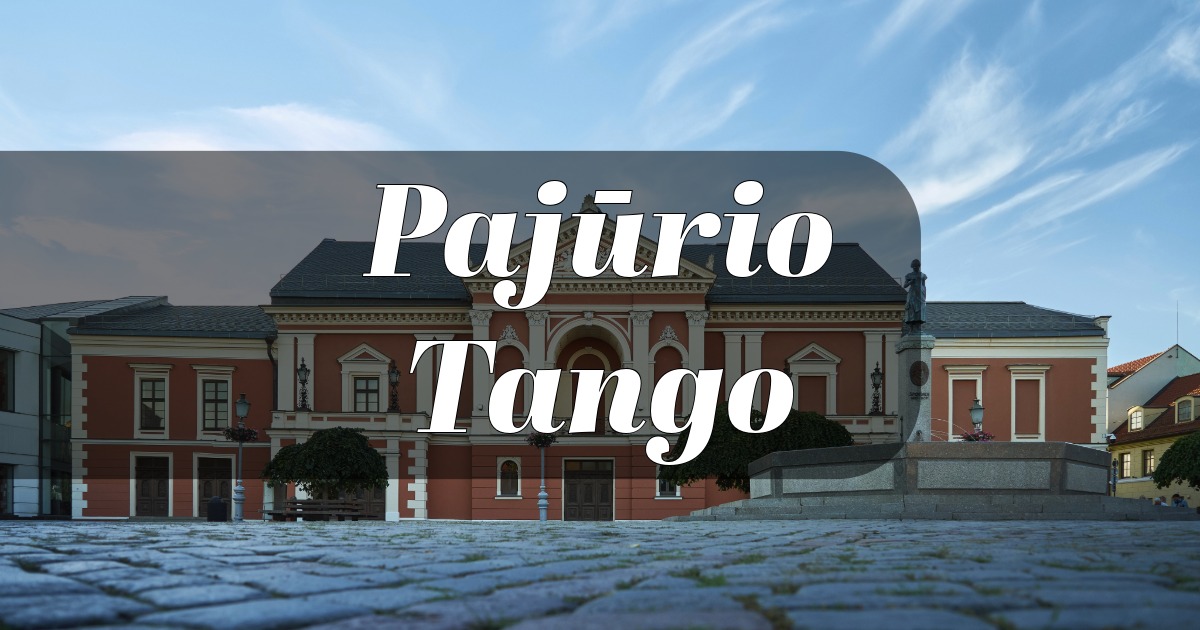 Argentinietiško Tango Šokio Pamokos Klaipėda #16