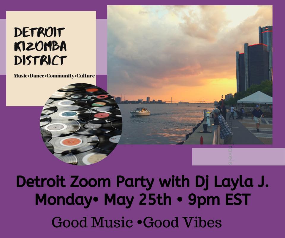 Detroit Kizomba District Zoom Party