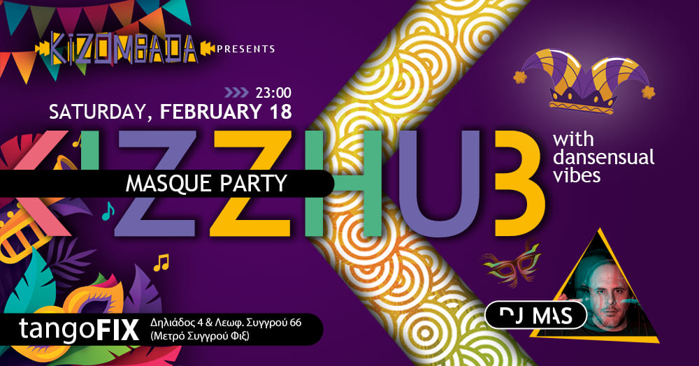 KizzHub with Dansensual Vibes ♥ 𝐌𝐚𝐬𝐪𝐮𝐞 𝐏𝐚𝐫𝐭𝐲