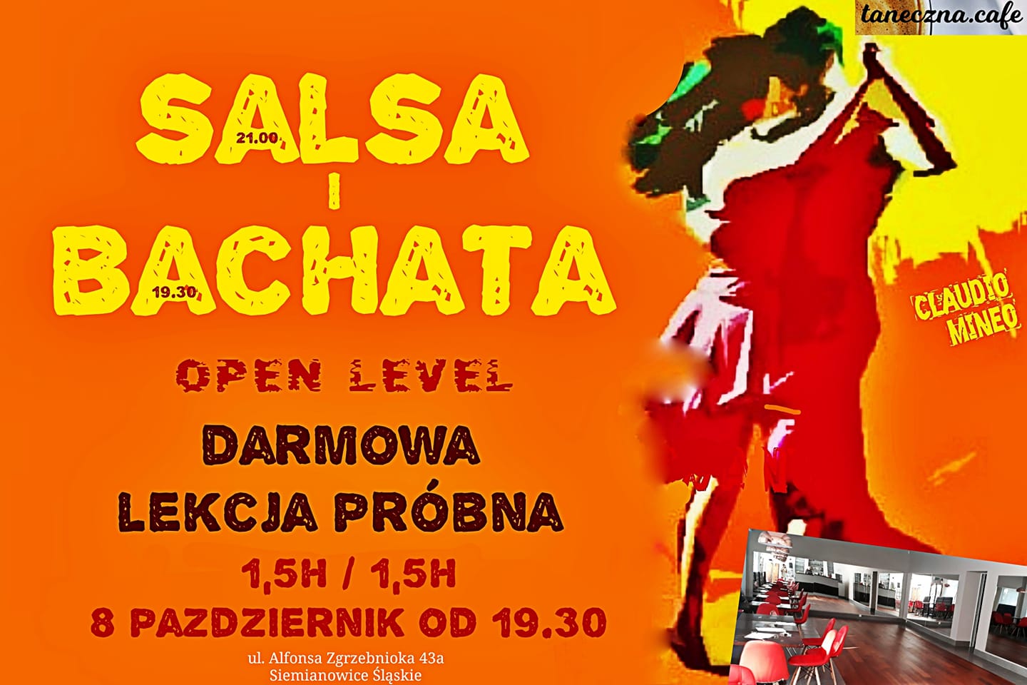 Darmowa Lekcja Próbna - salsy i bachaty