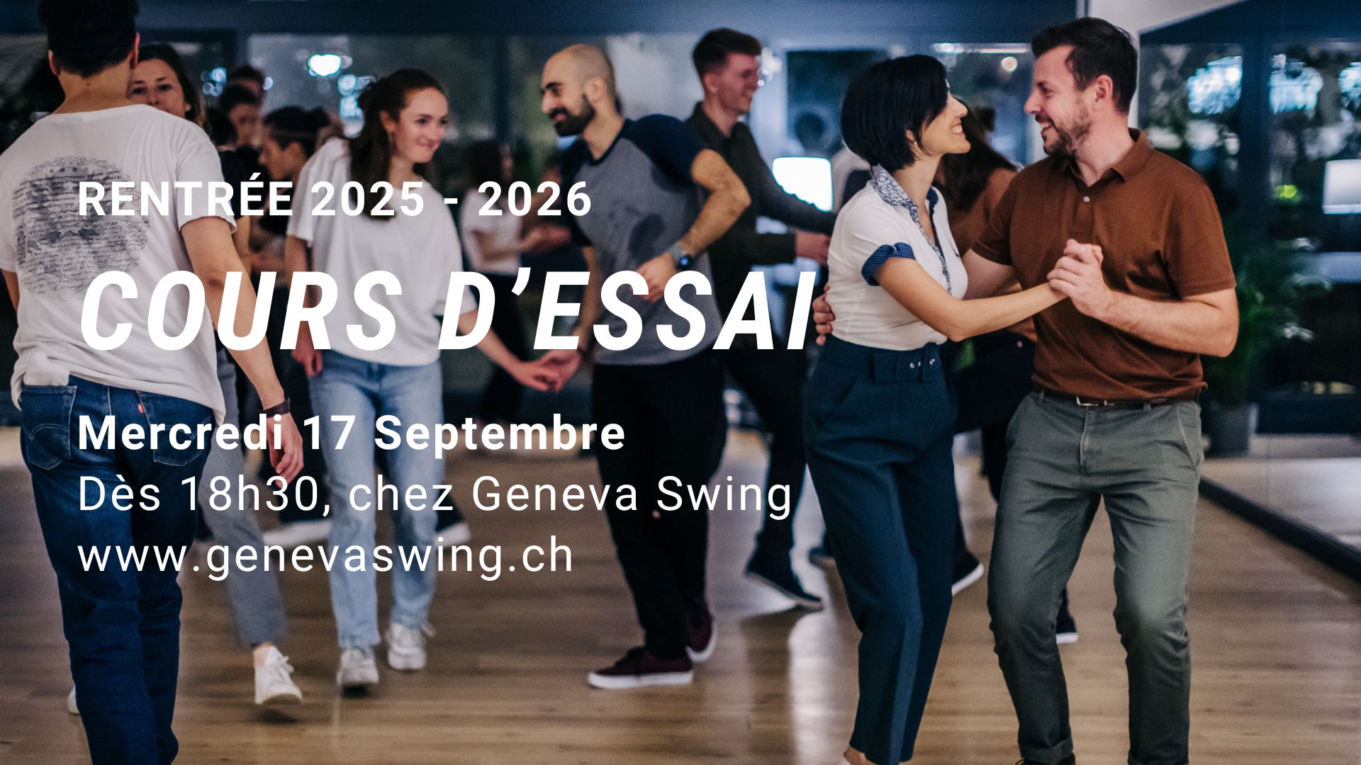 Cours d'essai pour la rentrée!