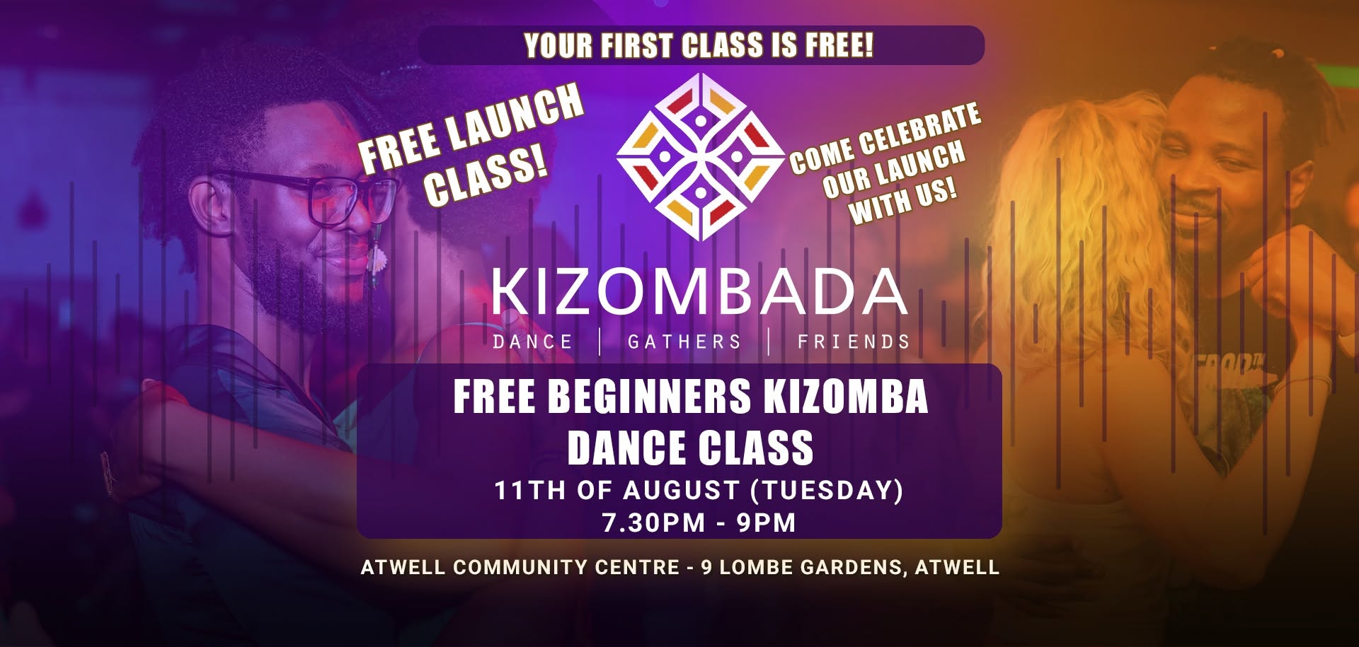 Kizombada Atwell Launch Free Beginners Kizomba Dance Class