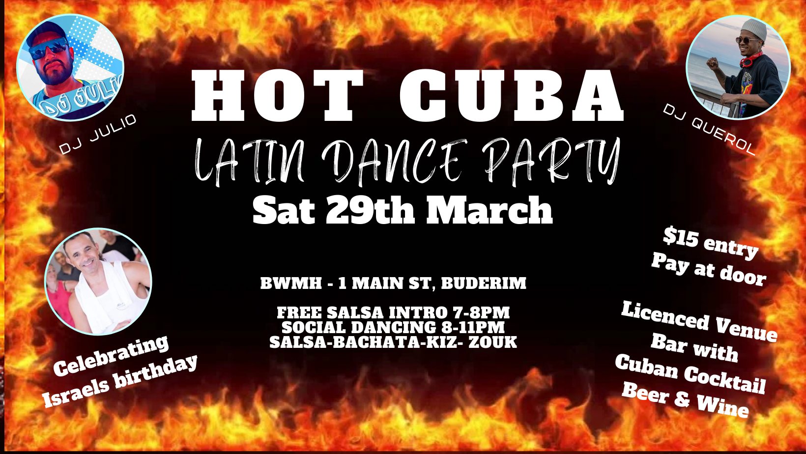 HOT CUBA LATIN DANCE PARTY
