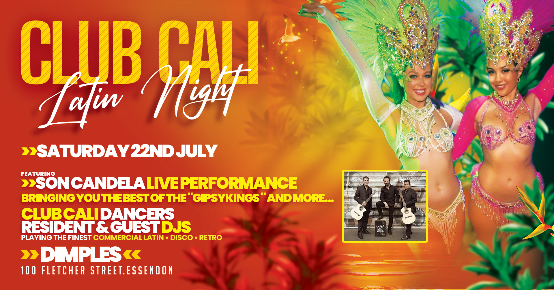 Club Cali- Latin Night @ Dimples- Feat "Son Candela"