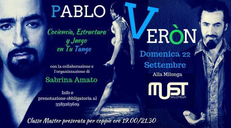 Master Al Must, Pablo Veròn Accompagnato Da Sabrina Amato
