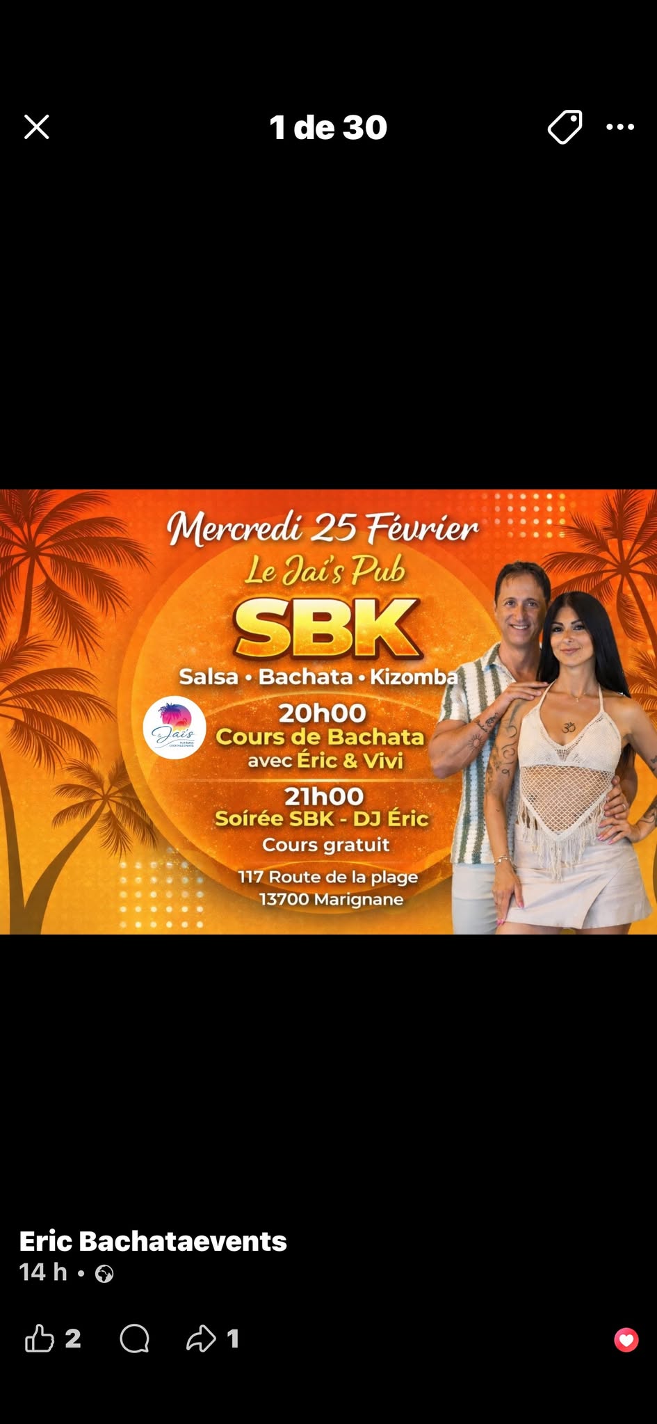 COURS & SOIRÉE LATINO SBK