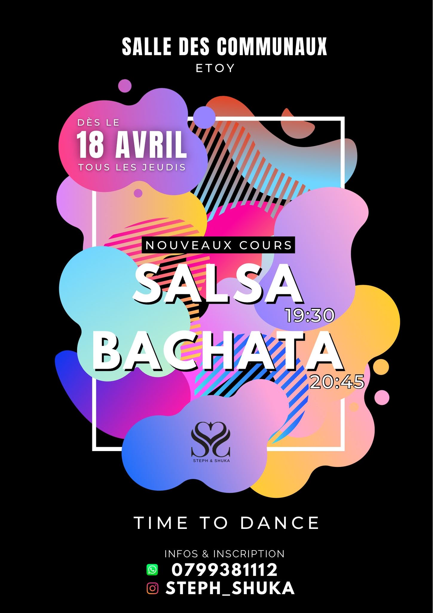 Nouvelle session débutant Salsa & Bachata