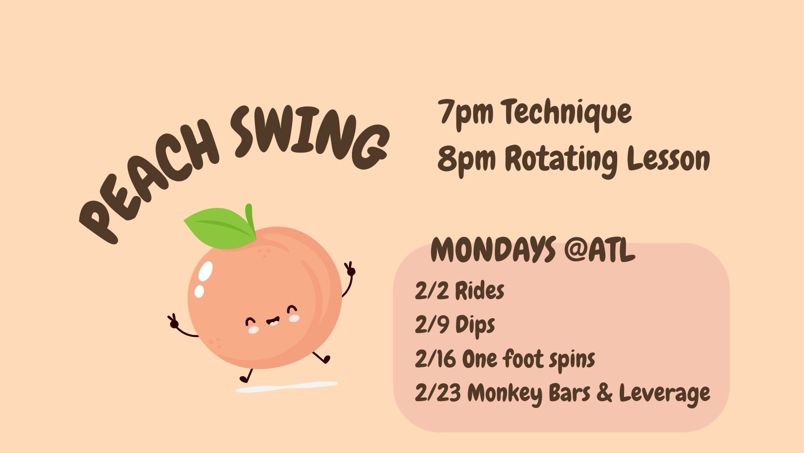 West Coast Swing Classes!