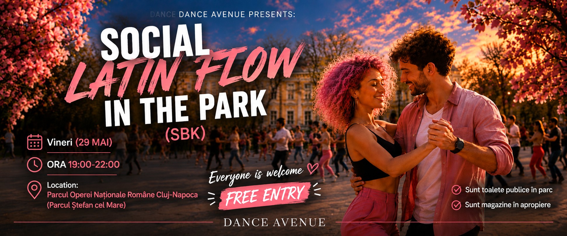SOCIAL LATIN FLOW in the PARK by Dance Avenue