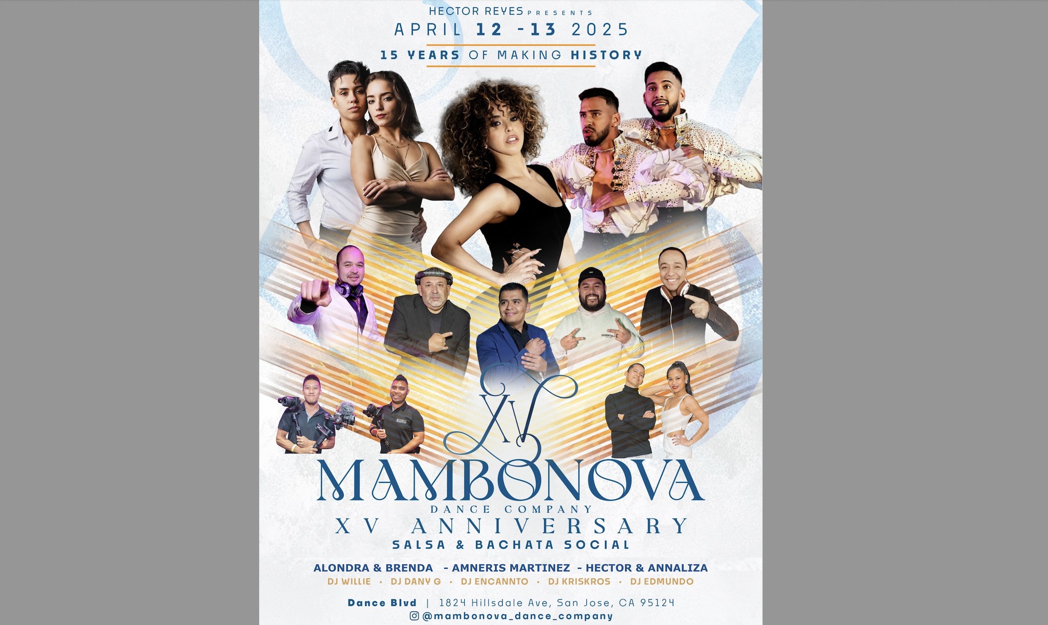 Mambonova 15th Year Anniversary Workshops & Social