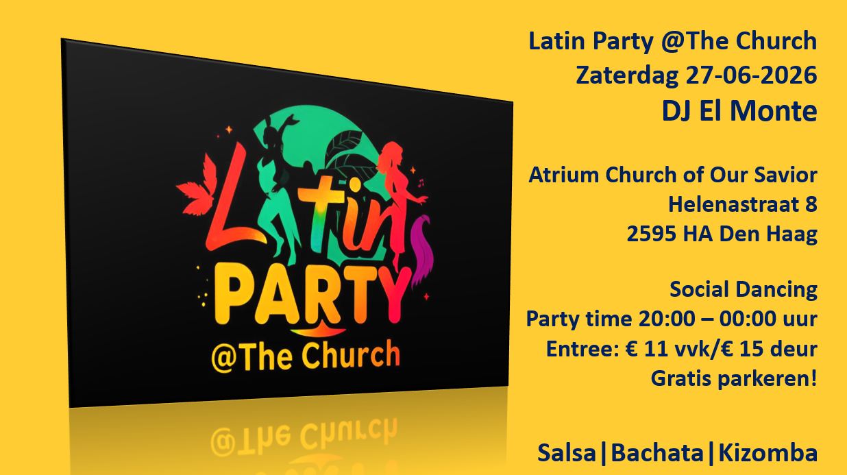 Latin Party @The Church - Red Edition