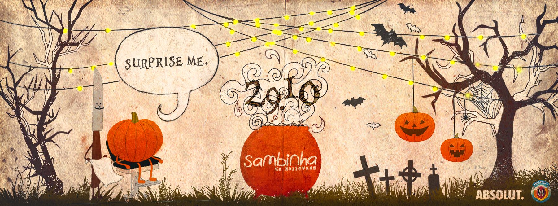 Sambinha de Halloween
