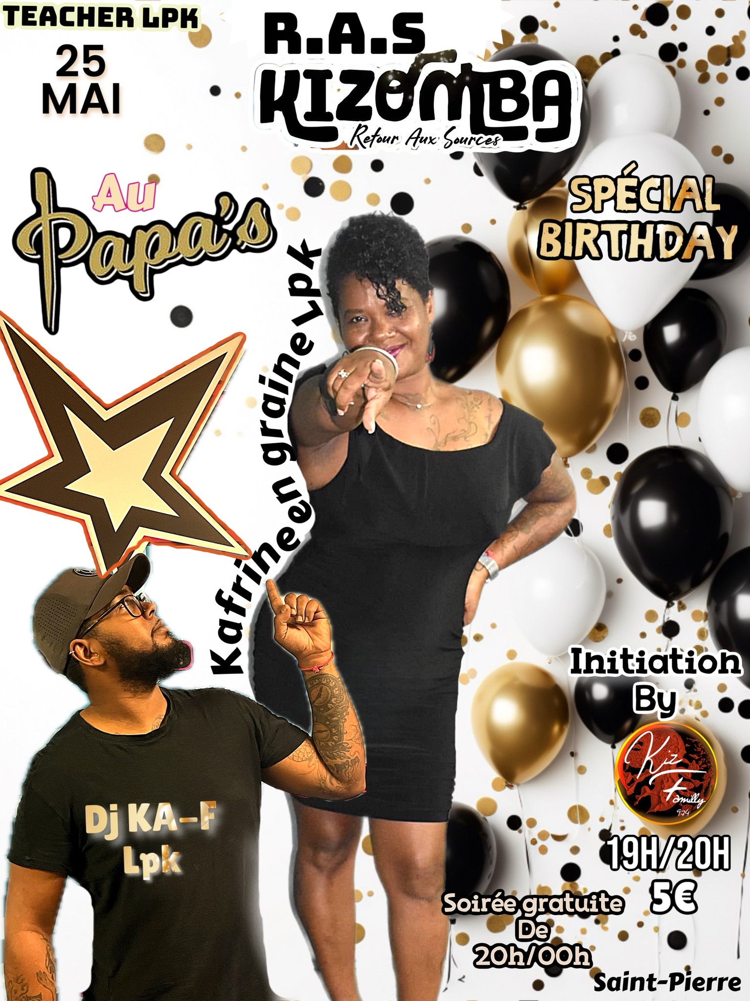 R.A.S kizomba (spécial Birthday Kafrine)