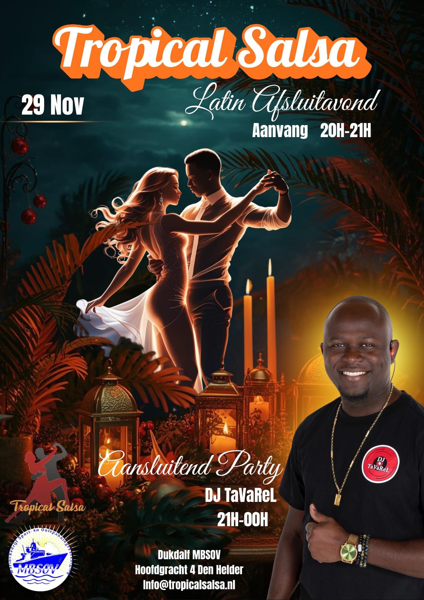 Afsluitavond zaterdag 29 November πΊπ