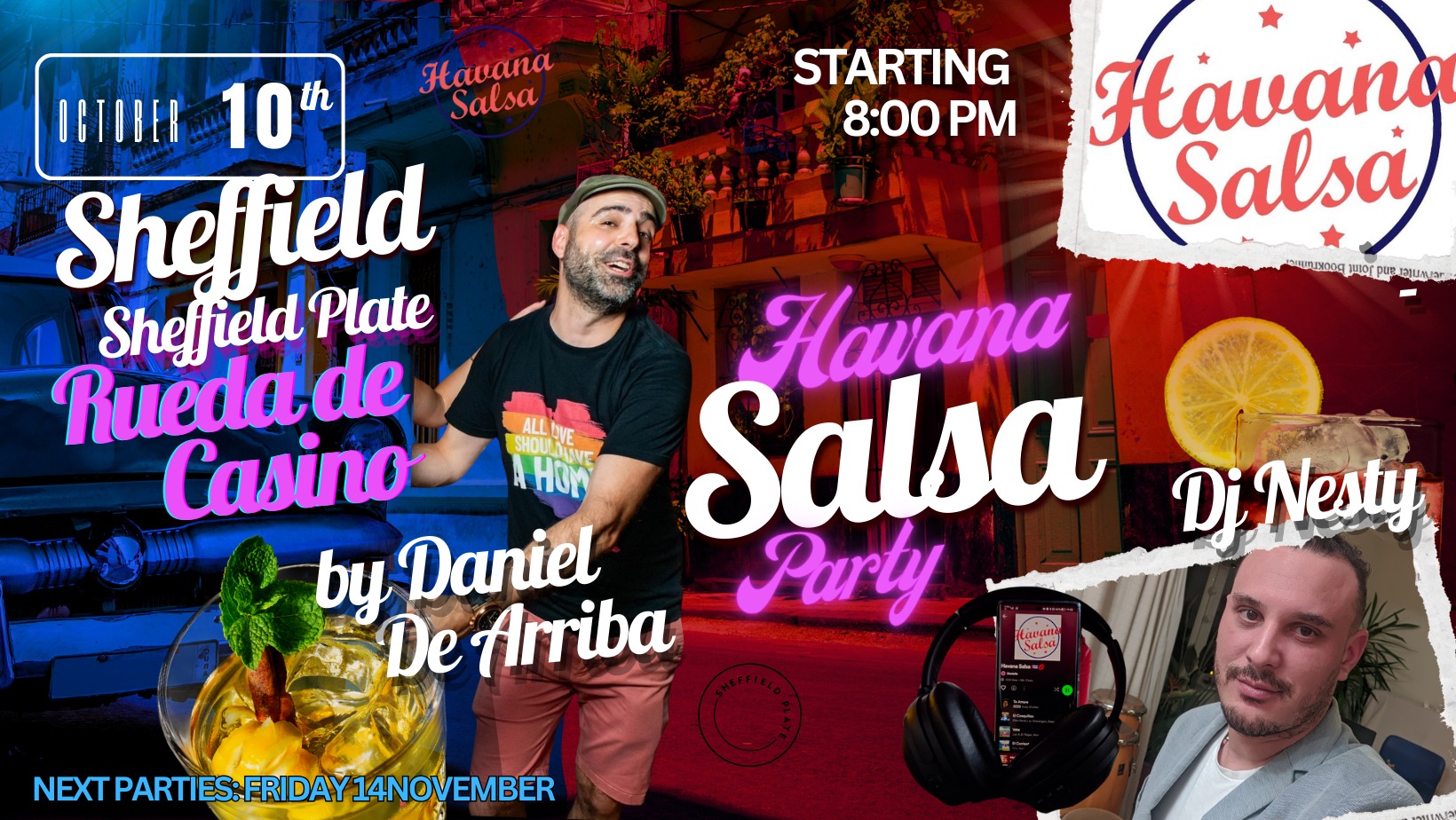 FIESTA CUBANA CALIENTE: HS SHEFFIELD - Cuban Salsa & Bachata Party