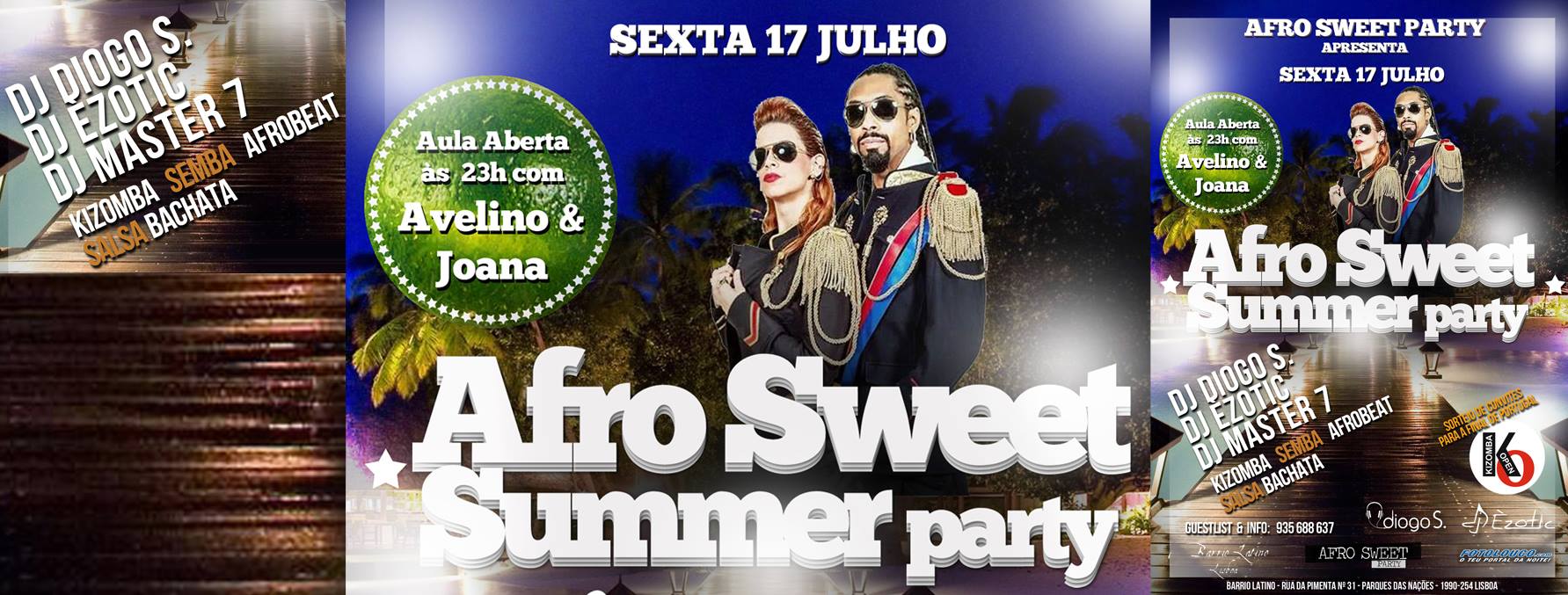 AFRO SWEET SUMMER PARTY ۞ BARRIO LATINO ۞ 17 JULHO