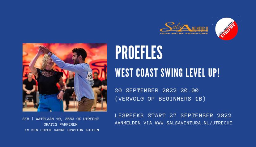 Proefles Level Up! je West Coast Swing