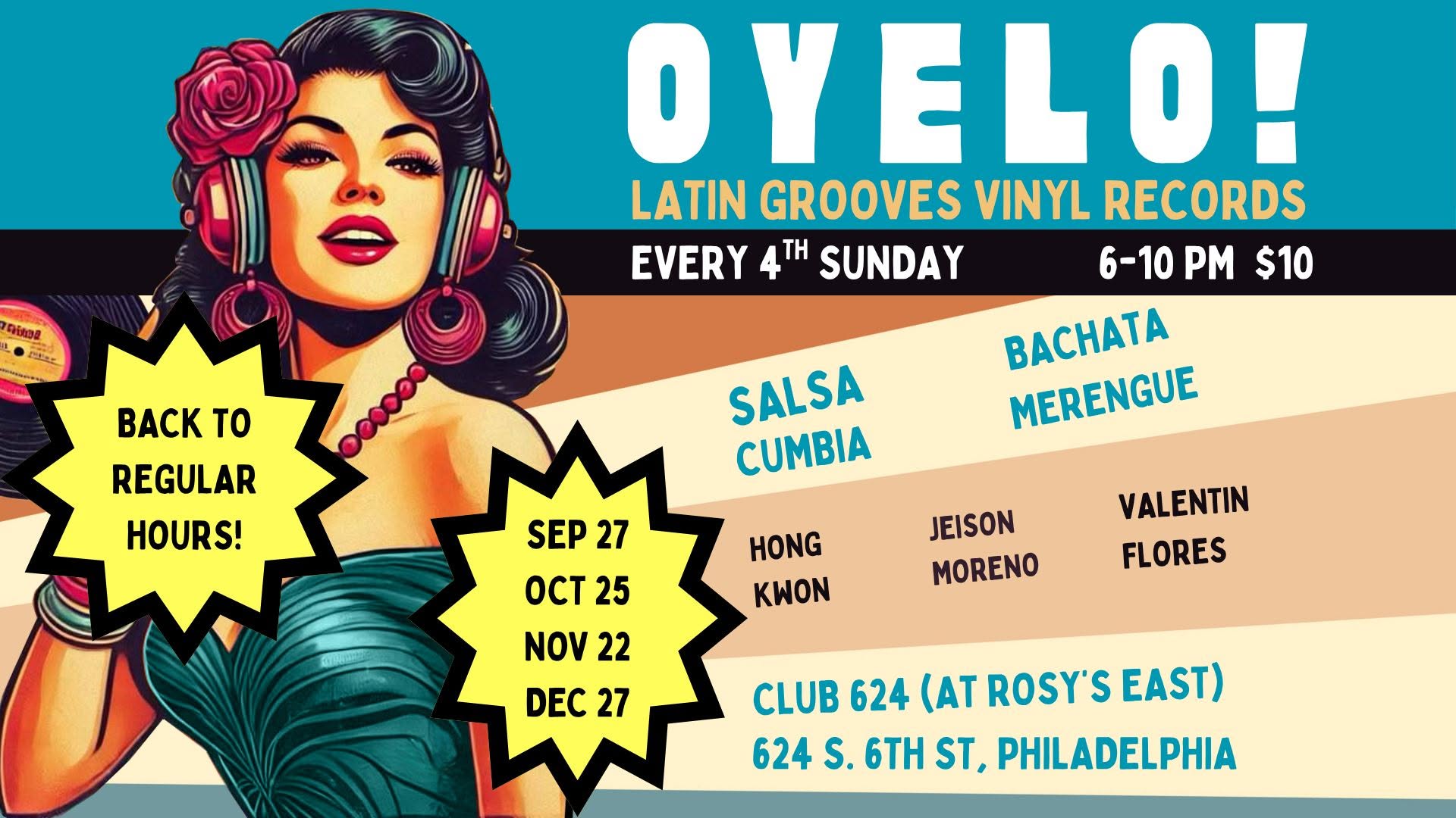 OYELO! October Halloween Edition - Latin Vinyl Grooves