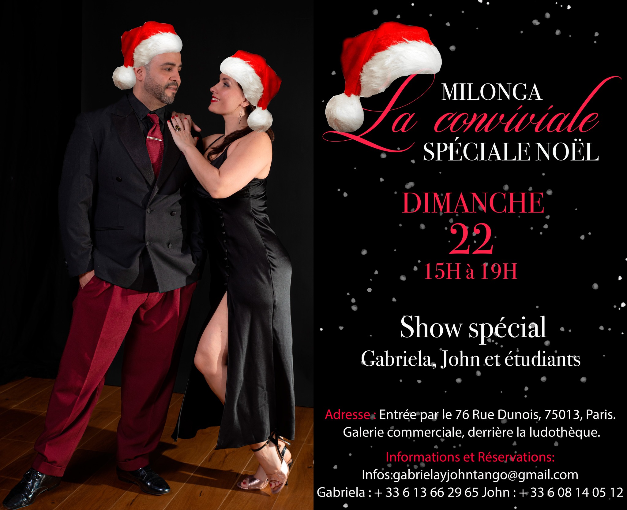 Milonga de Fin d'Année (La Conviviale Édition Spéciale)