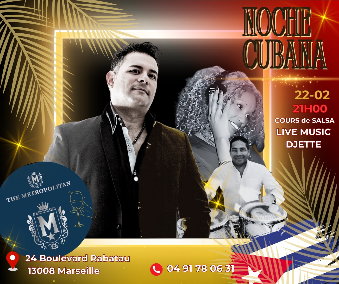 ♫ NOCHE CUBANA avec ALBERTO POLLAN 🎤🎧LYLY DE CUBA