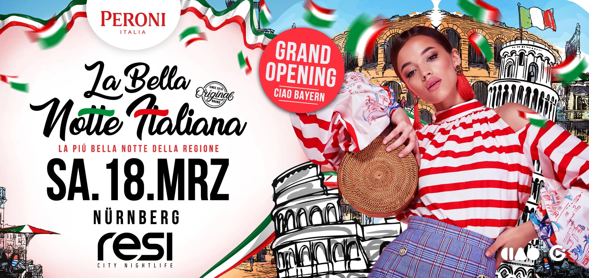 La Bella Notte Italiana • 18.03. • Nürnberg (Opening)