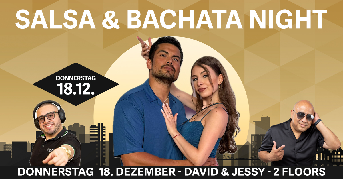 Bachata & Salsa Night im MyZeil - DONNERSTAG 18. DEZEMBER - Salsa & Bachata Party