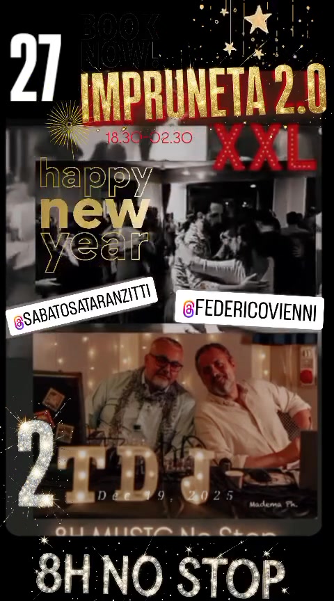 IMPRUNETA 2.0 XXL Party‼️2tdj 🎧 Federico e SaT aranzitti