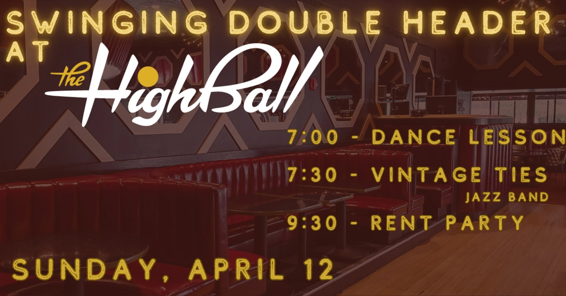 Swinging Double Header at Highball!