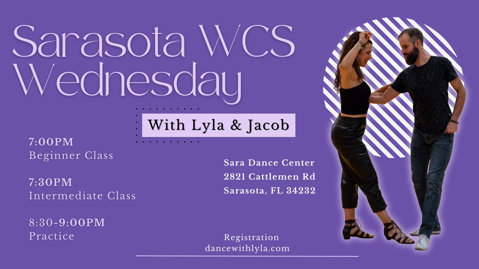 Sarasota WCS Wednesday w Lyla & Jacob
