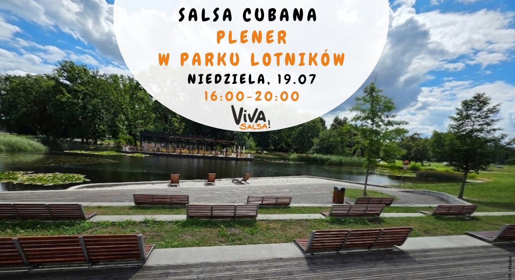 Salsa Cubana - plener w Parku Lotników, niedziela 23.08