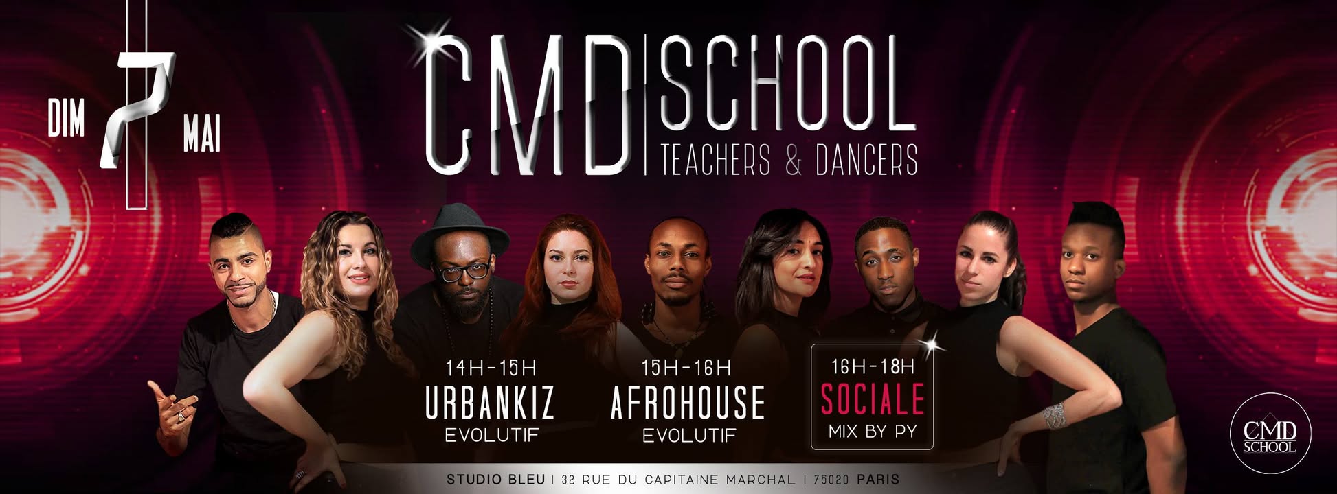 Dimanche by CMD Urbankiz Afrohouse Sociale à 8 € 7 Mai